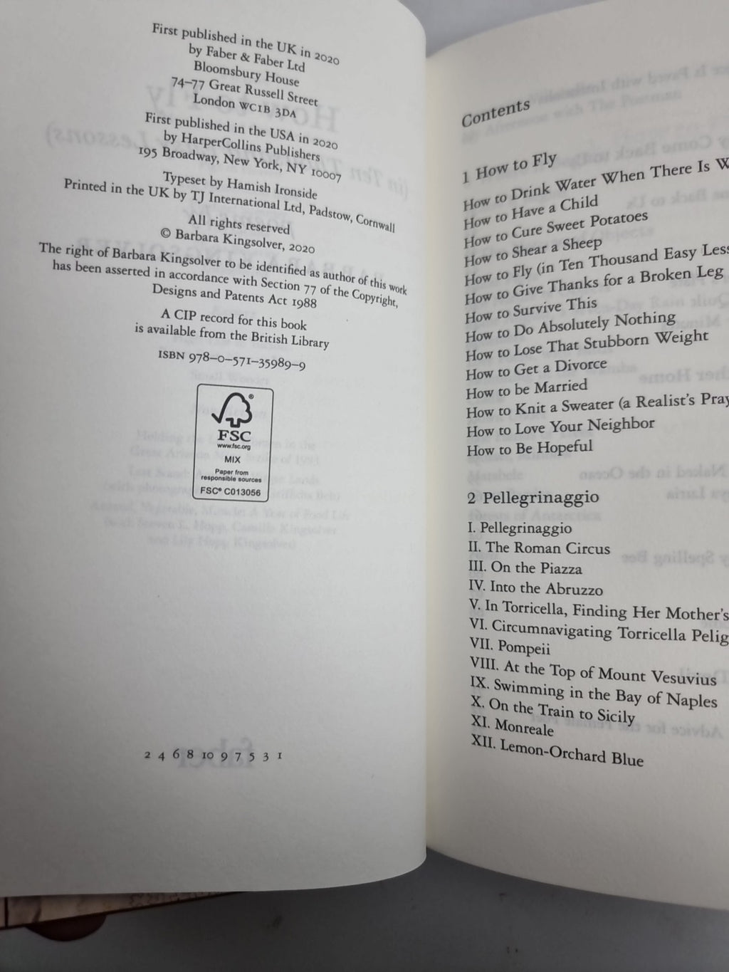 How to Fly Poems by Barbara Kingsolver First Edition Hardcover