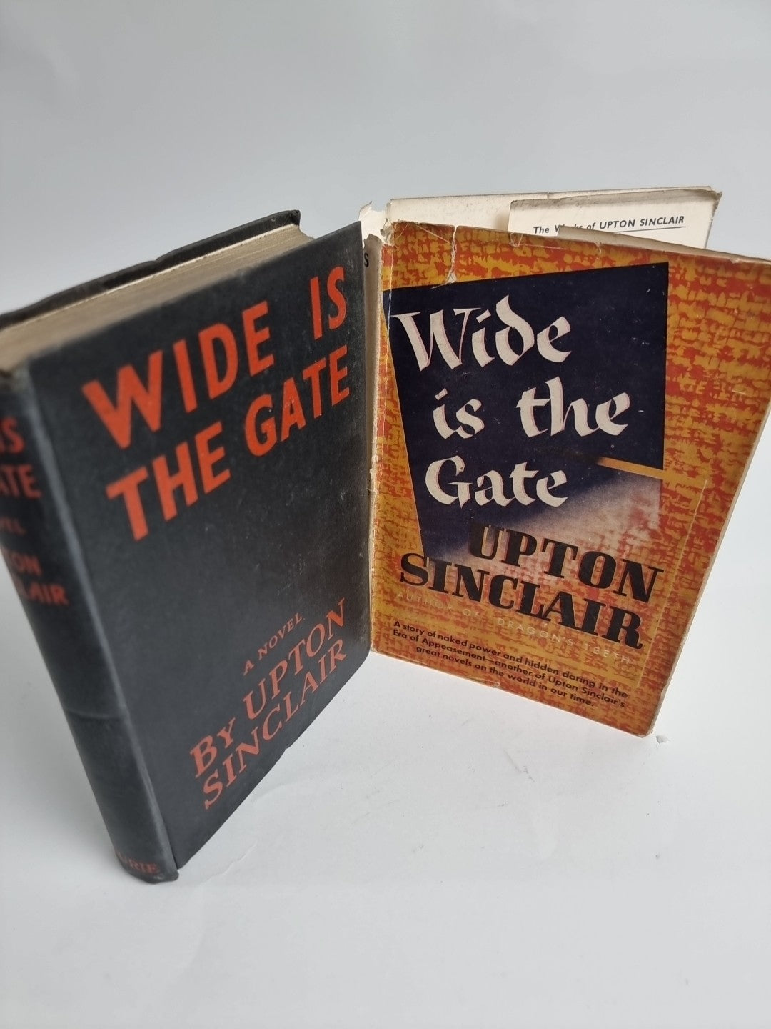 Wide Is The Gate by Upton Sinclair (Hardcover, 1943) First Edition & Print w/DJ
