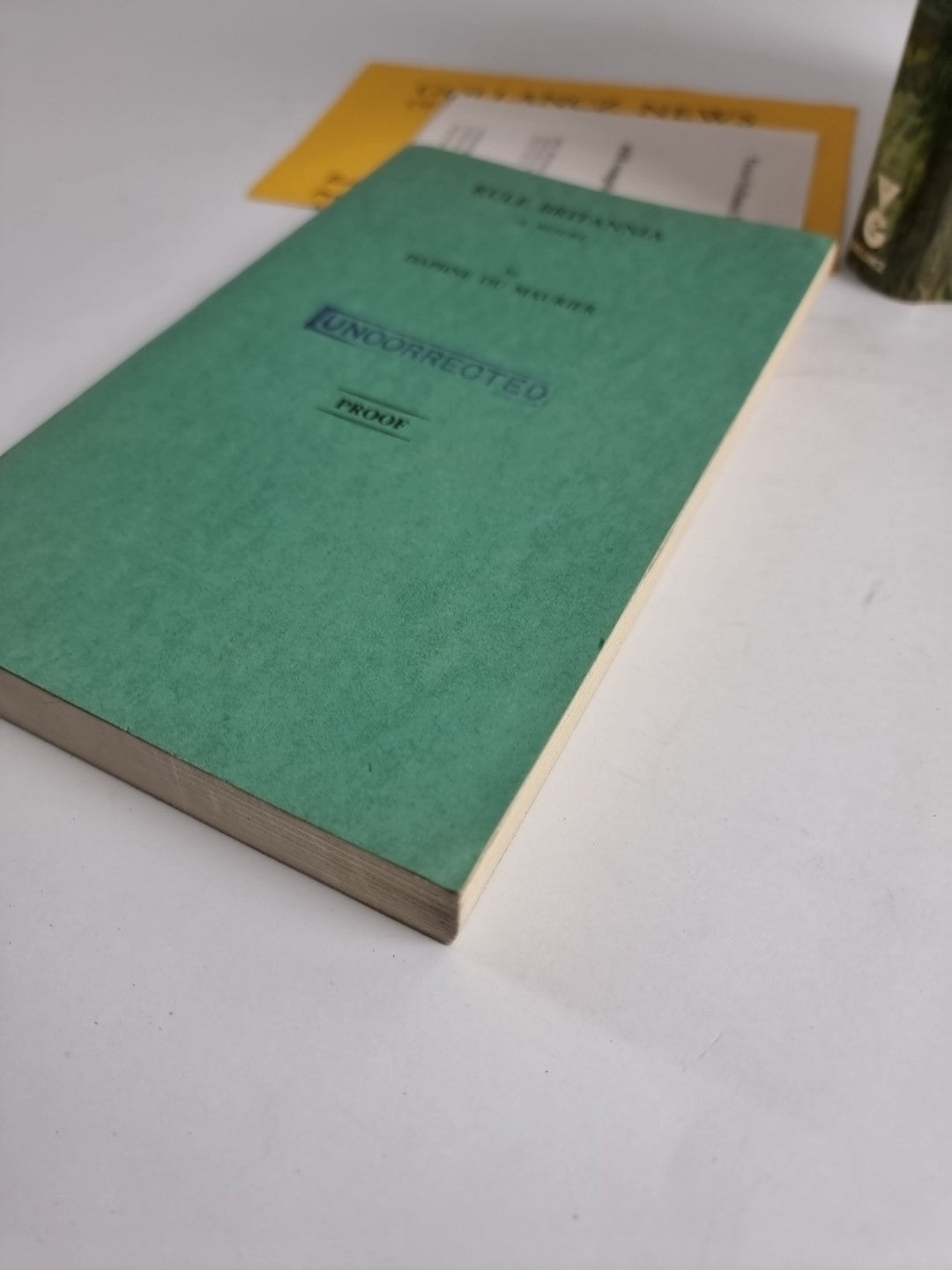 Daphne du Maurier - Rule Britannia -  (1972) Gollancz Proof Copy