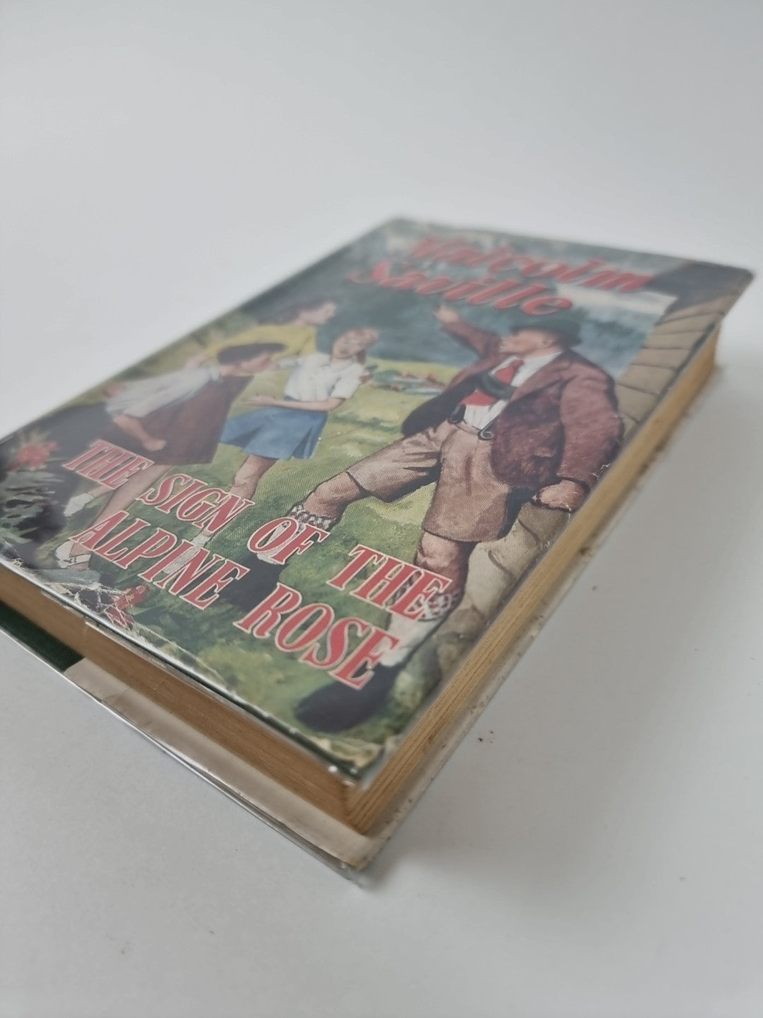 The Sign of the Alpine Rose, Malcolm Saville — 1st Edition, 1st Impression