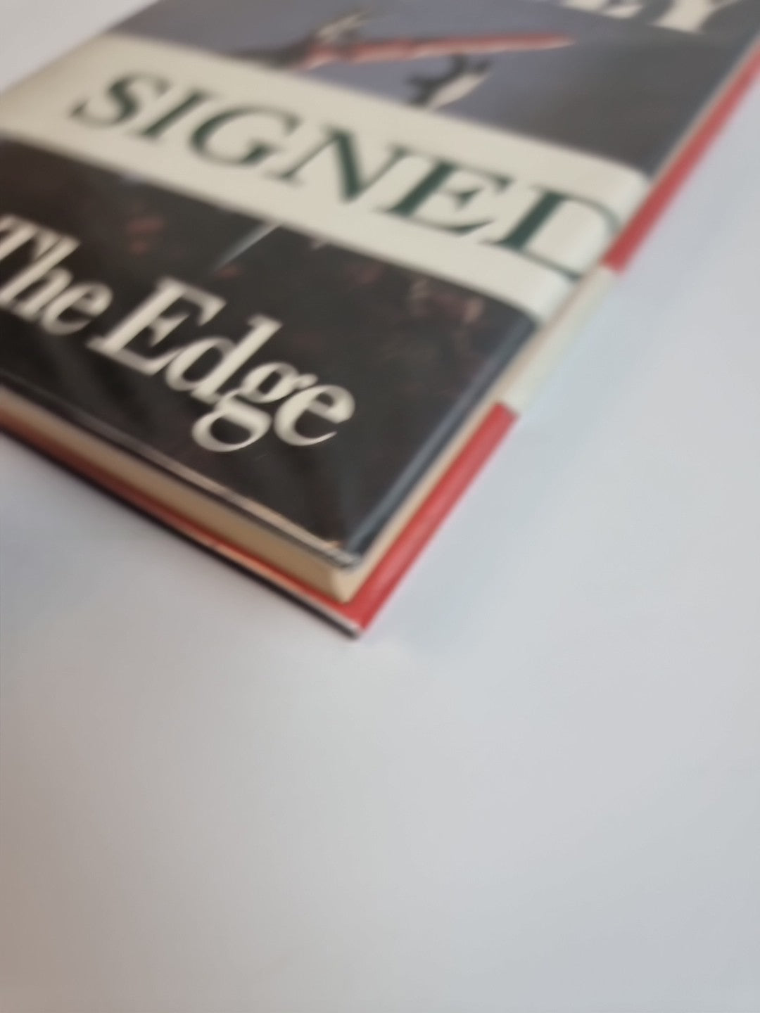 On the Edge, Lovesey, Peter Signed 1st edition New Free Delivery