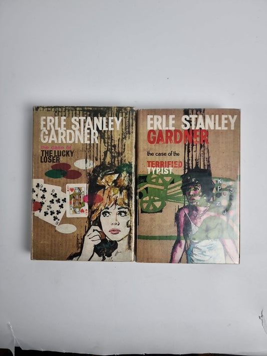 Earl Stanley Gardener: Terrified Typist & Lucky Loser Both UK 1ST EDITION fine