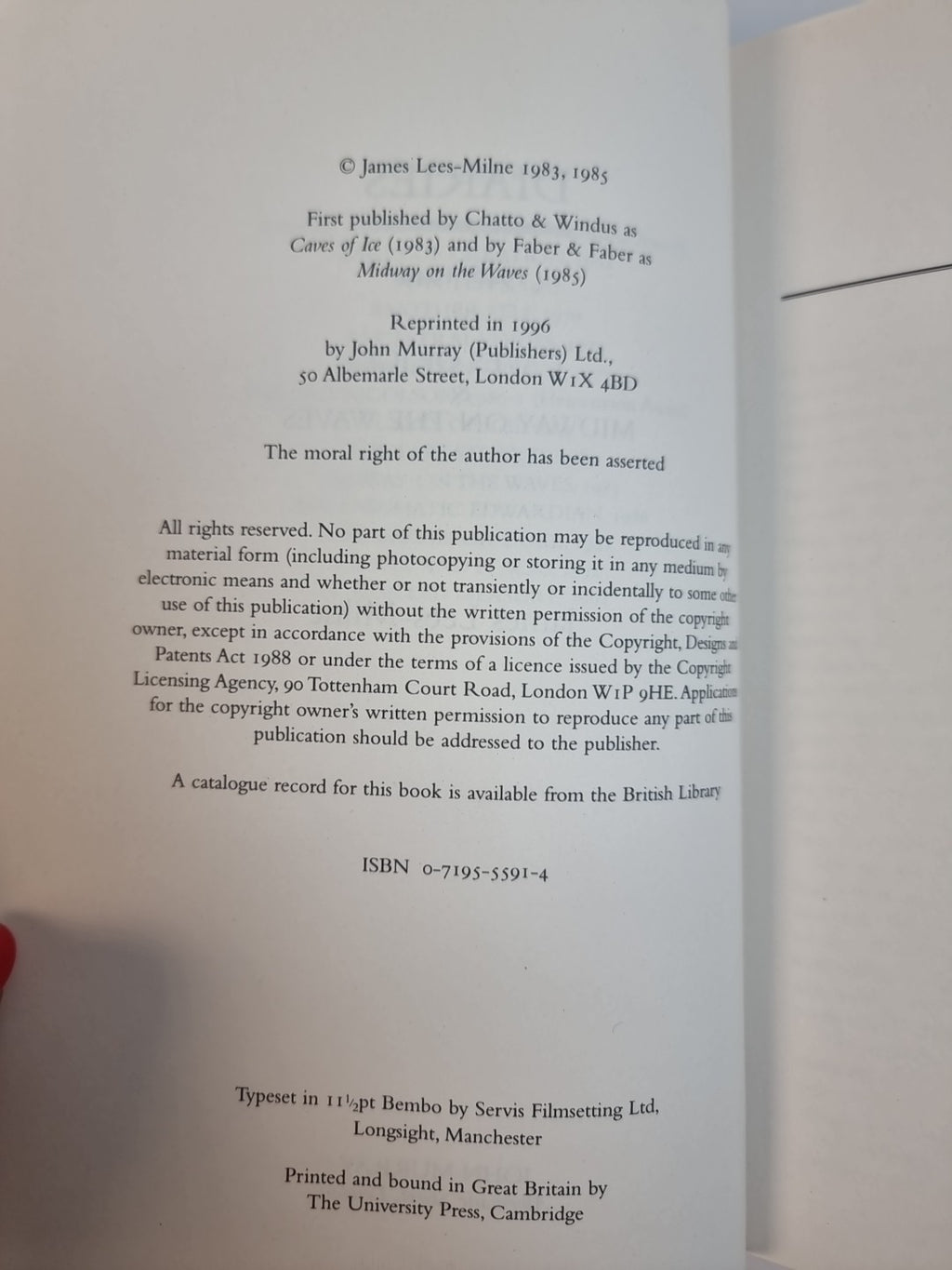 Diaries 1946-1949 : Caves of Ice and Midway on the Waves, James Lee Milne