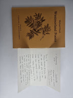 Westmorland Poems, Michael Finch, Drawings by Caroline A. Metcalfe-Gibson — 1st