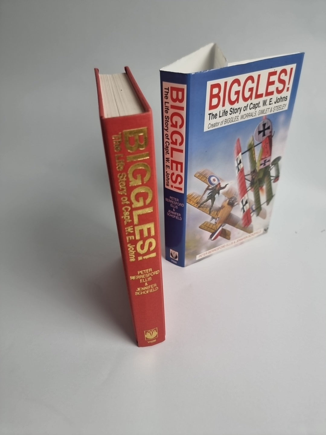 Biggles! The Life Story of Capt. W.E. Johns — First Edition