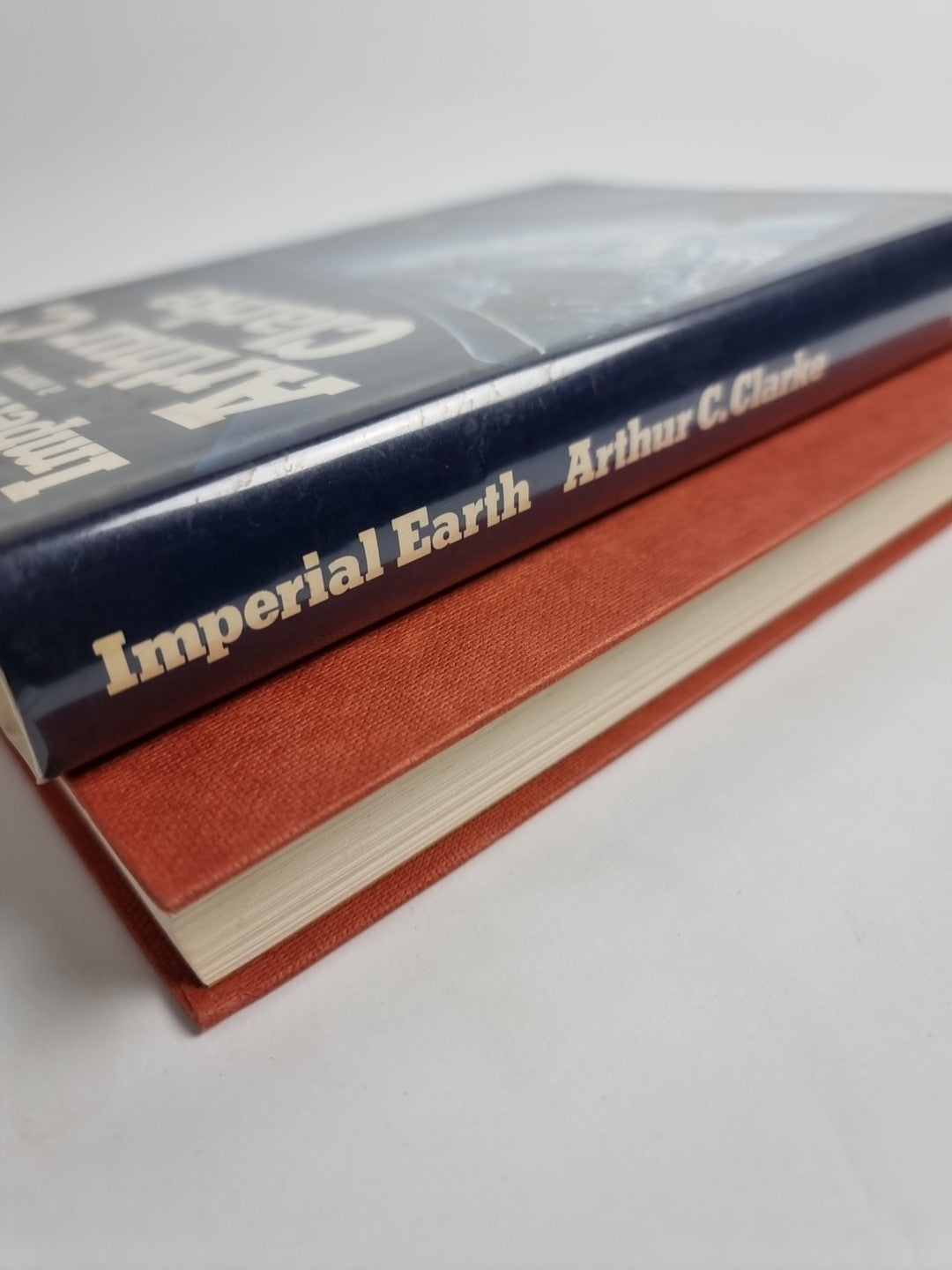 1975 Imperial Earth Arthur C Clarke 1st Edition Protective Wrapper. Fine Unread.