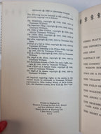 Three Players Of A Summer Game, Tennessee Williams — First Edition, AS NEW
