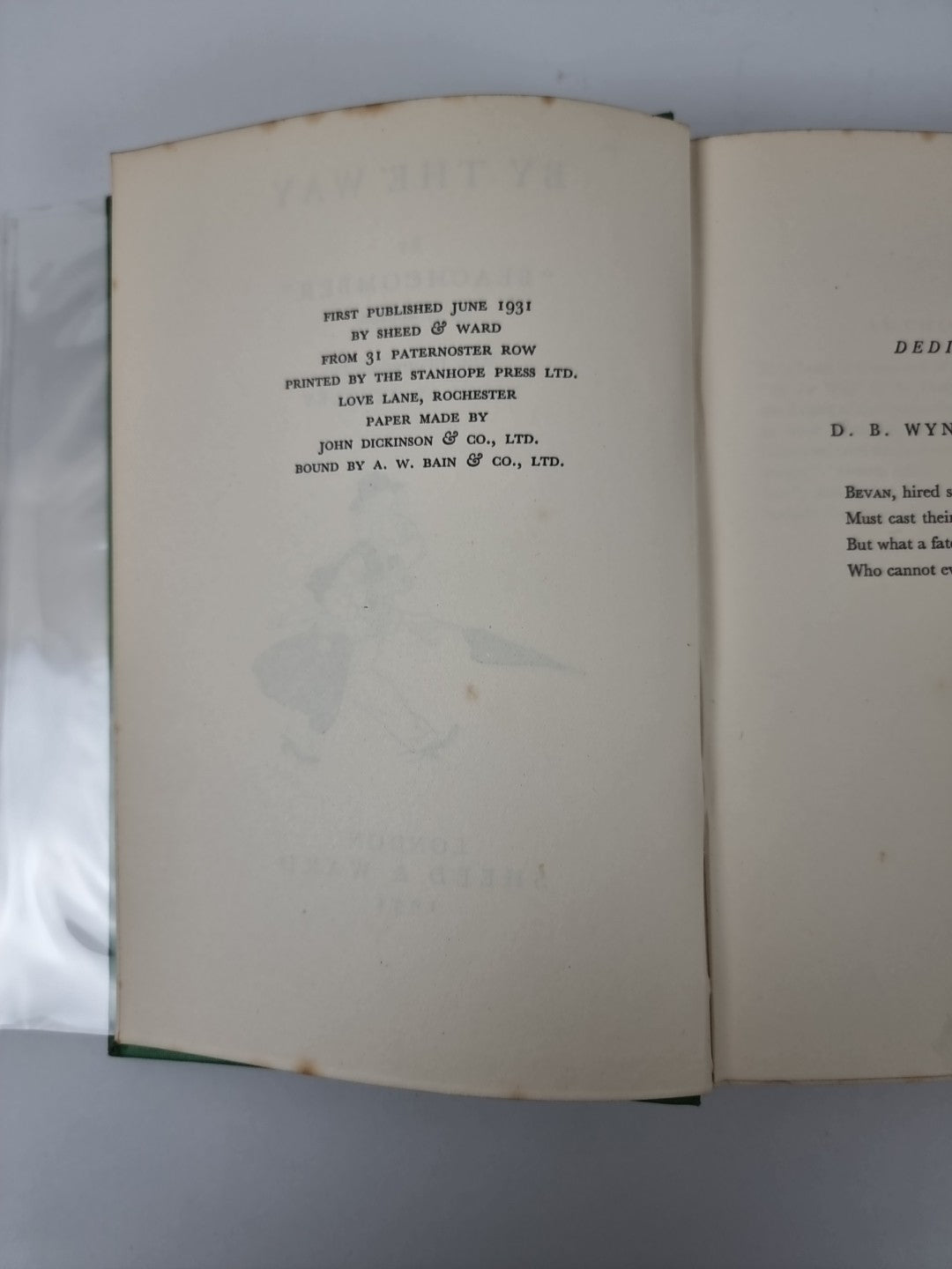 By The Way, "Beachcomber" (J. B. Morton), Ill. N. Bentley — First Edition