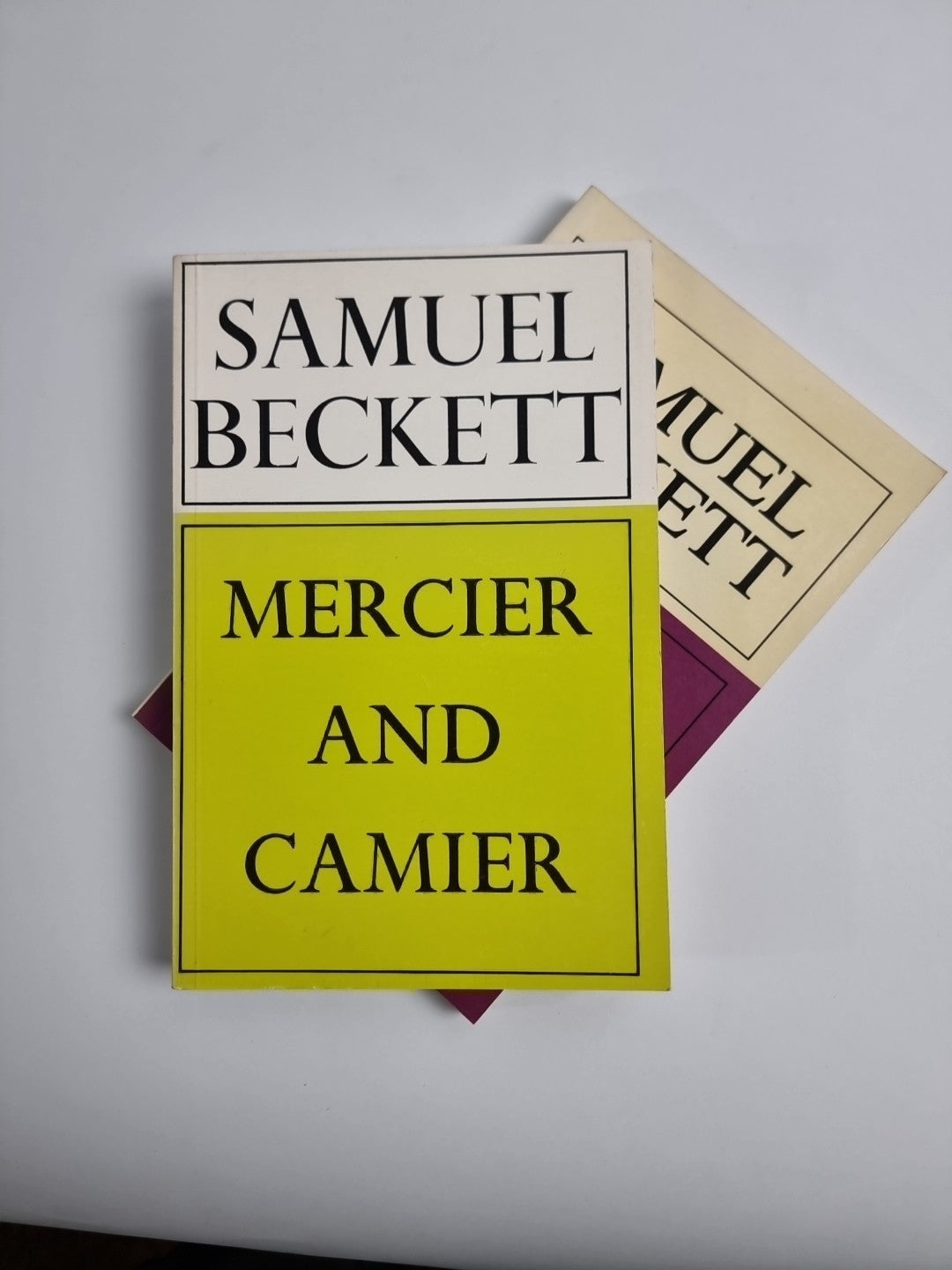 Mercier and Camier & Collected Poems 1930 - 1978 by Samuel Beckett Paperback
