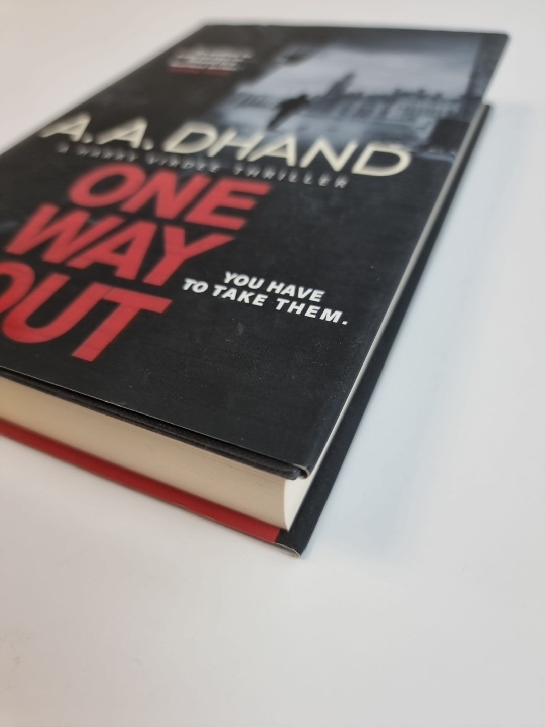 One Way Out by A. A. Dhand (Hardcover, 2019) 1st Edition New Free Delivery
