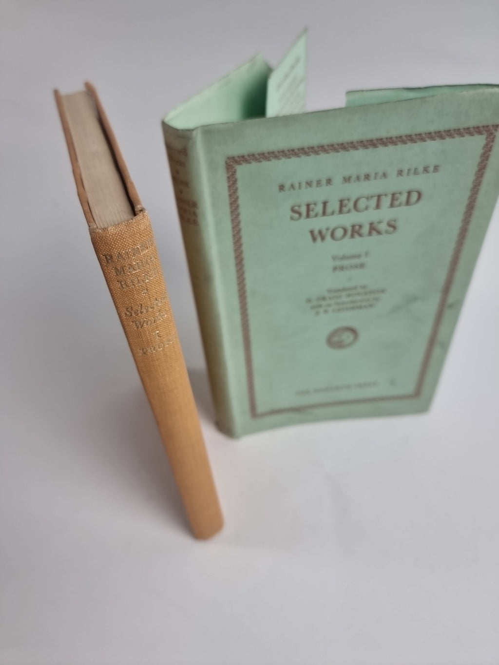 Selected Works Volume 1 Prose, Rainer Maria Rilke — First Edition