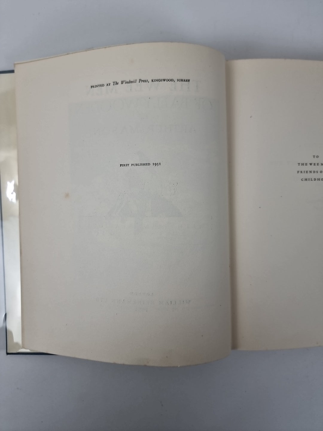 The Wee Men of Ballywooden, Arthur Mason — First Edition
