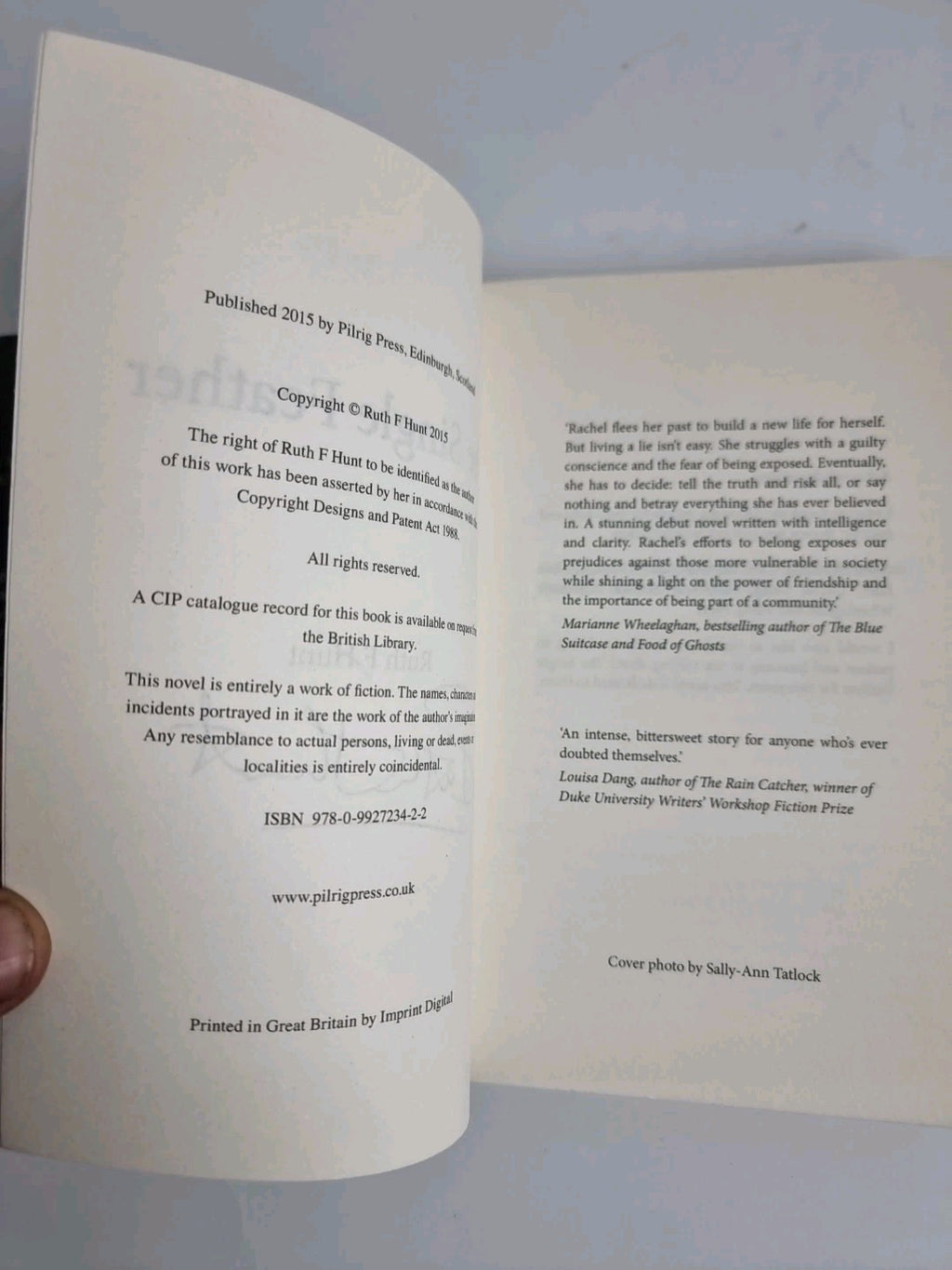 The Single Feather by Ruth F. Hunt (Paperback, 2015) 1st Edition and Signed NEW
