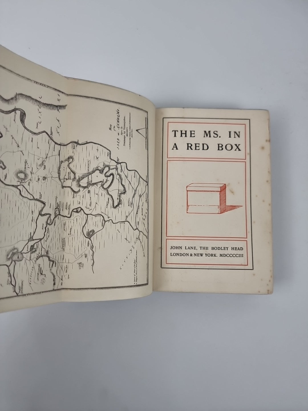 The Ms. in a Red Box, John Arthur Hamilton - 1903 1st Edition