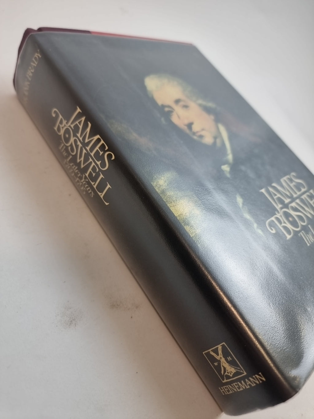 James Boswell, The Later Years 1769 - 1795 — Frank Brady, First Edition, AS NEW