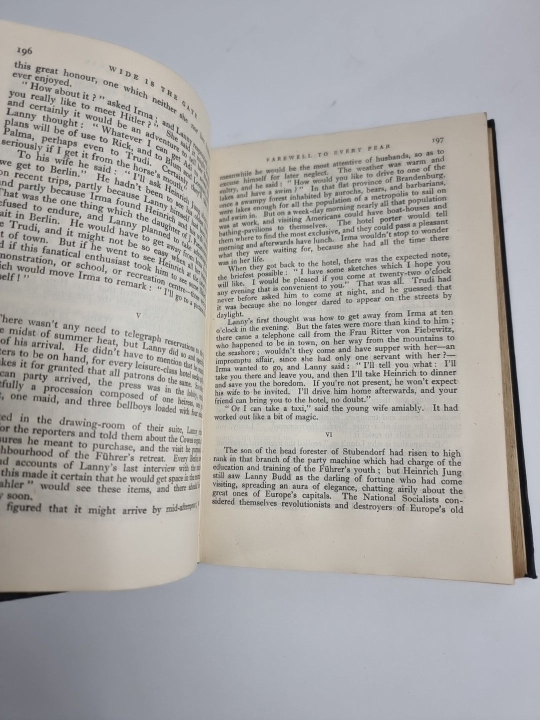 Wide Is The Gate by Upton Sinclair (Hardcover, 1943) First Edition & Print w/DJ