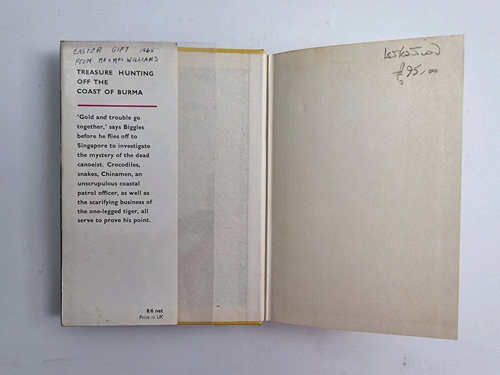 Biggles and the Lost Sovereigns, Captain W.E. Johns — First Edition