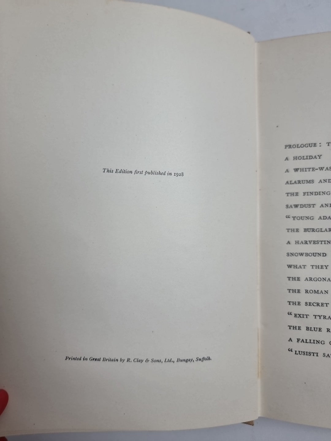 The Golden Age, Kenneth Grahame — 1928 First Edition, FINE