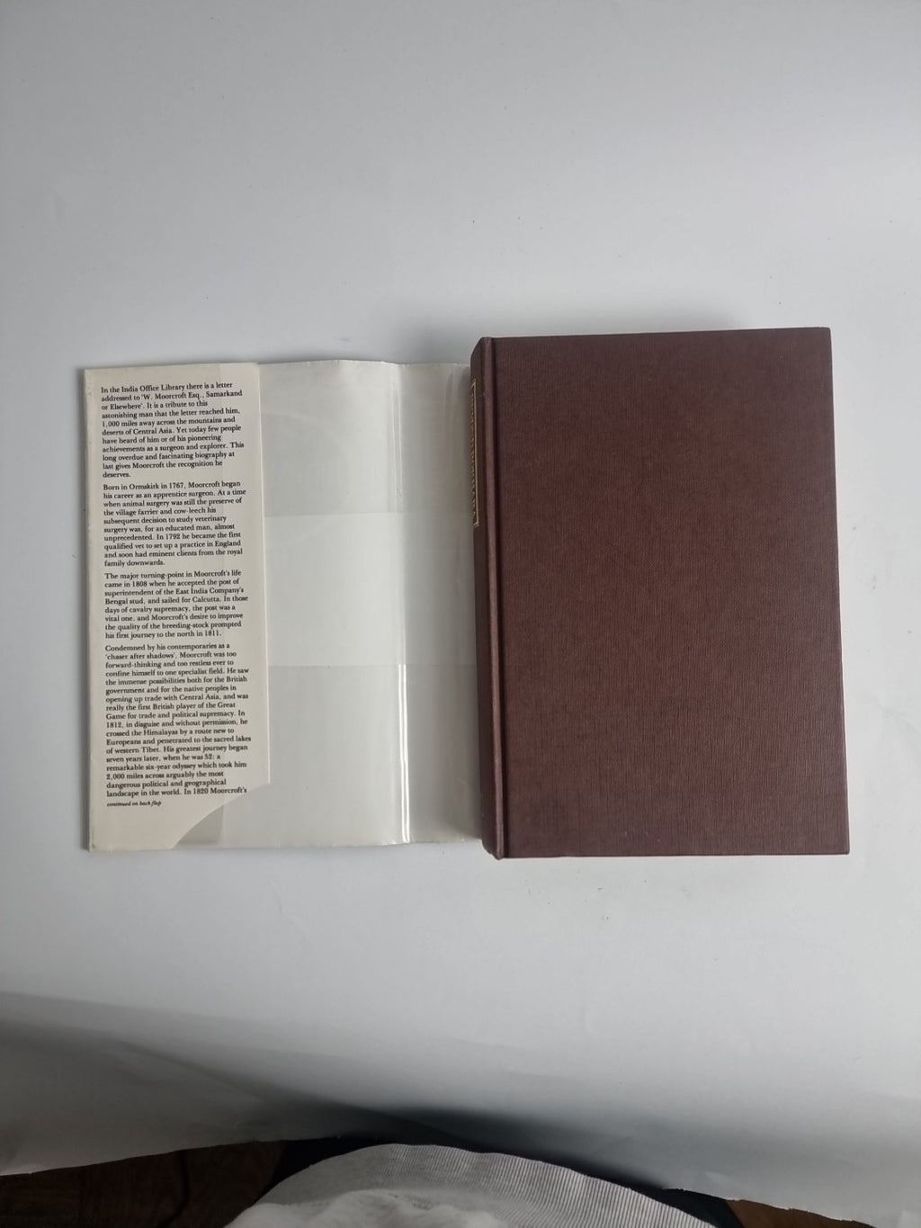 Beyond Bokhara: The Life of William Moorcroft, Garry Alder — First Edition