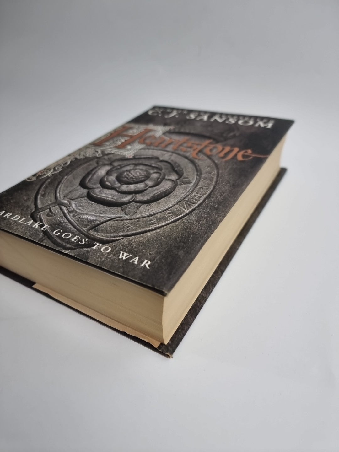 C J Sansom- Shardlake - Heartstone - Signed First Edition- 2010