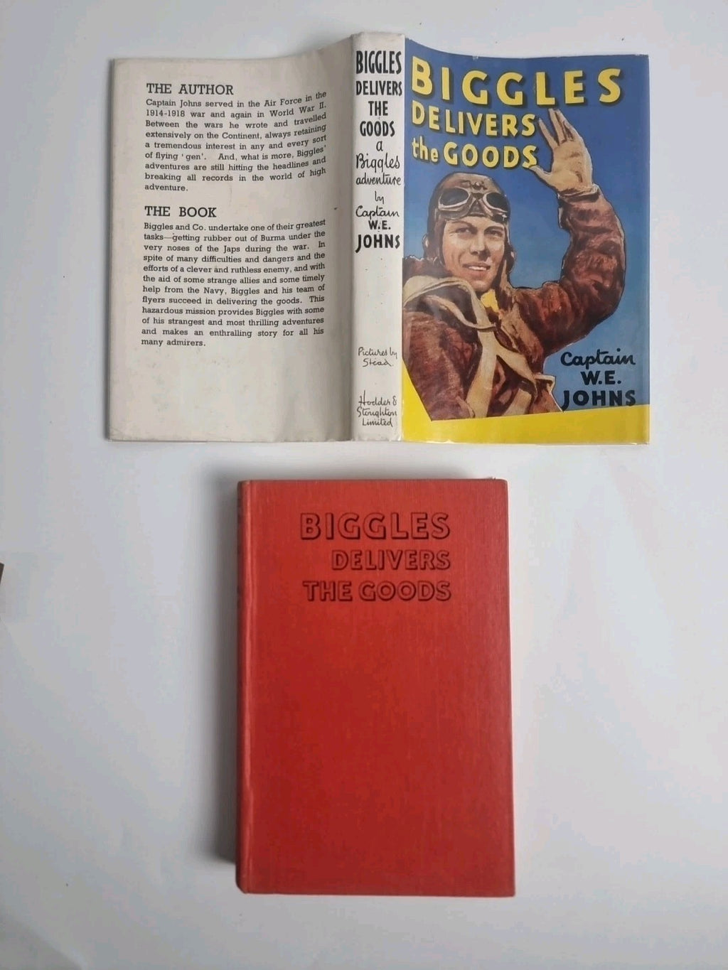 Biggles Delivers The Goods, Captain W. E. Johns — First Edition, First Printing