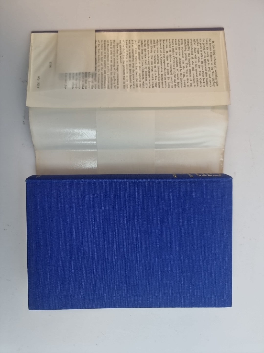 Time's Thievish Progress (Sir John Rothenstein - 1970) New Signed 1st Edition