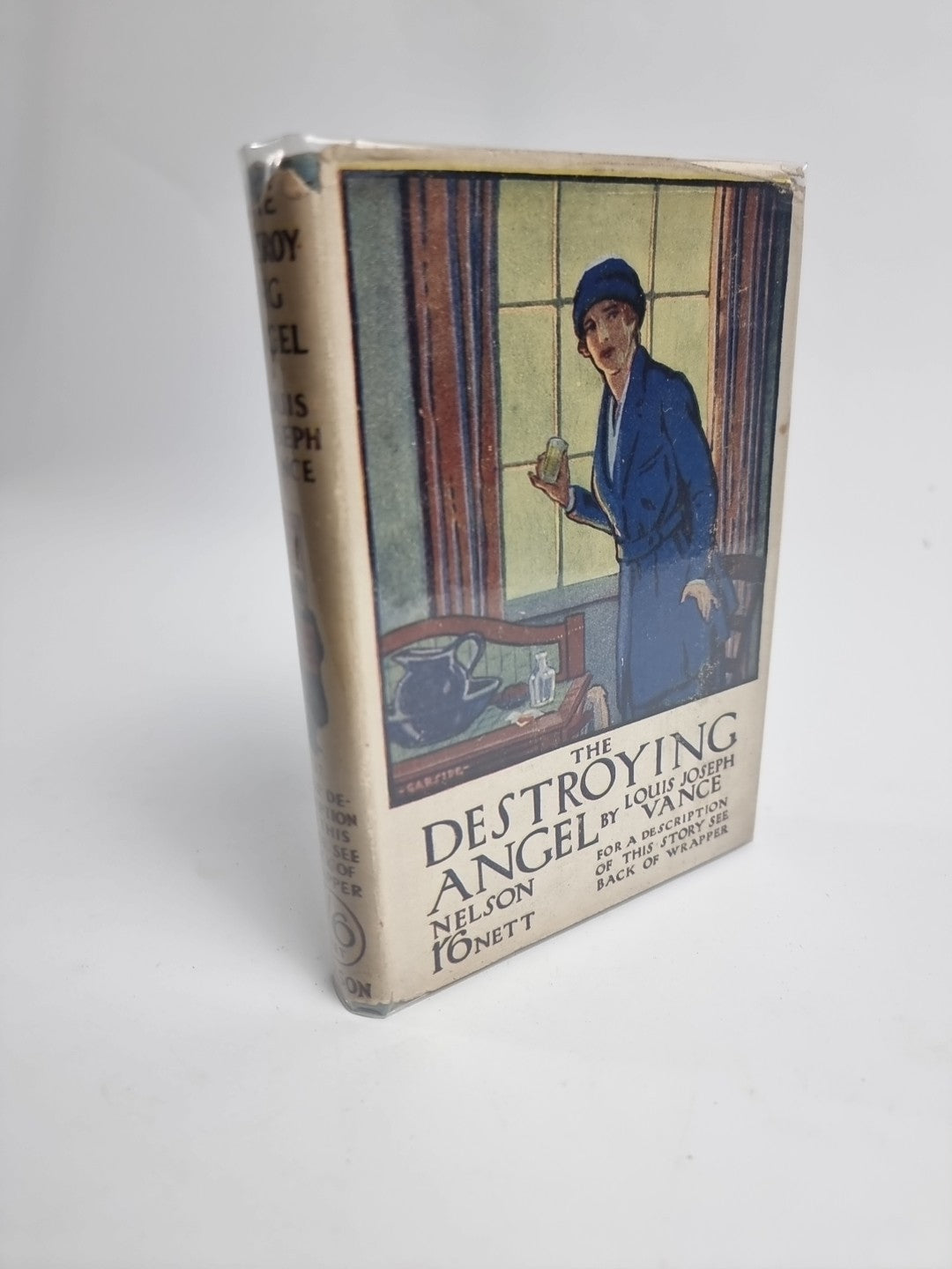 The Destroying Angel By Louis J Vance Reprint 