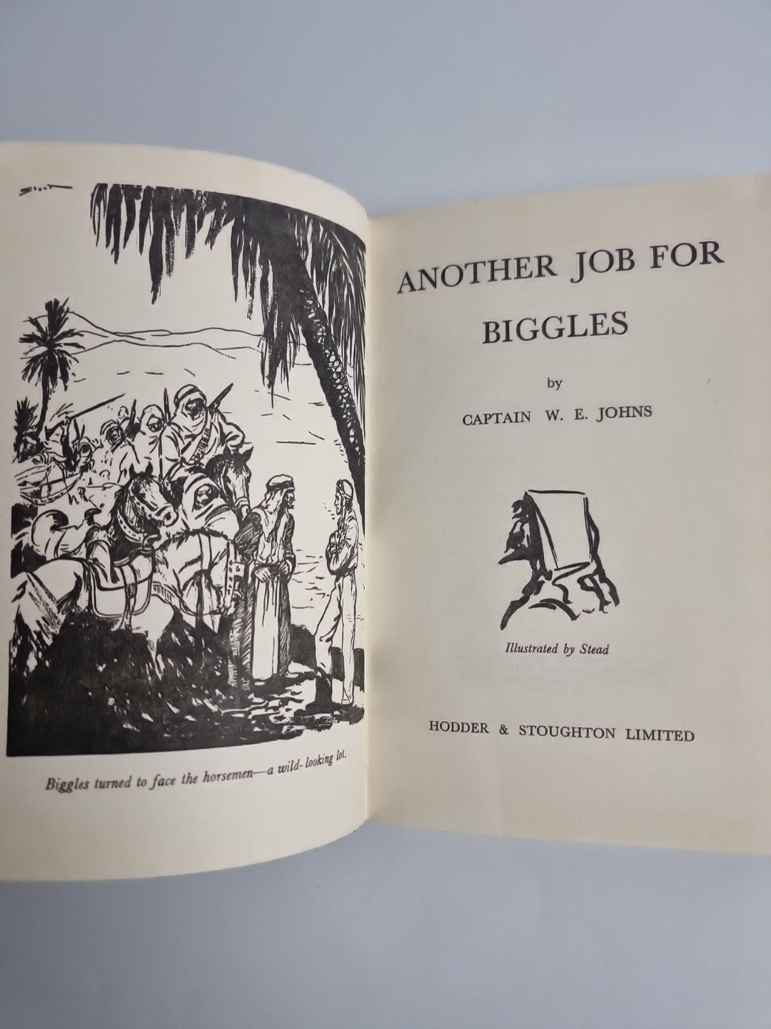 Another Job for Biggles, Captain W.E. Johns — First Edition