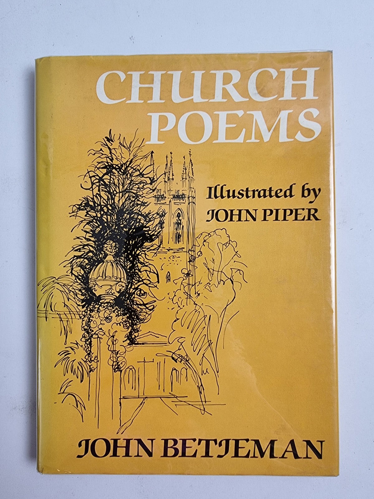Church Poems, John Betjeman, Illustrated by John Piper — First Edition