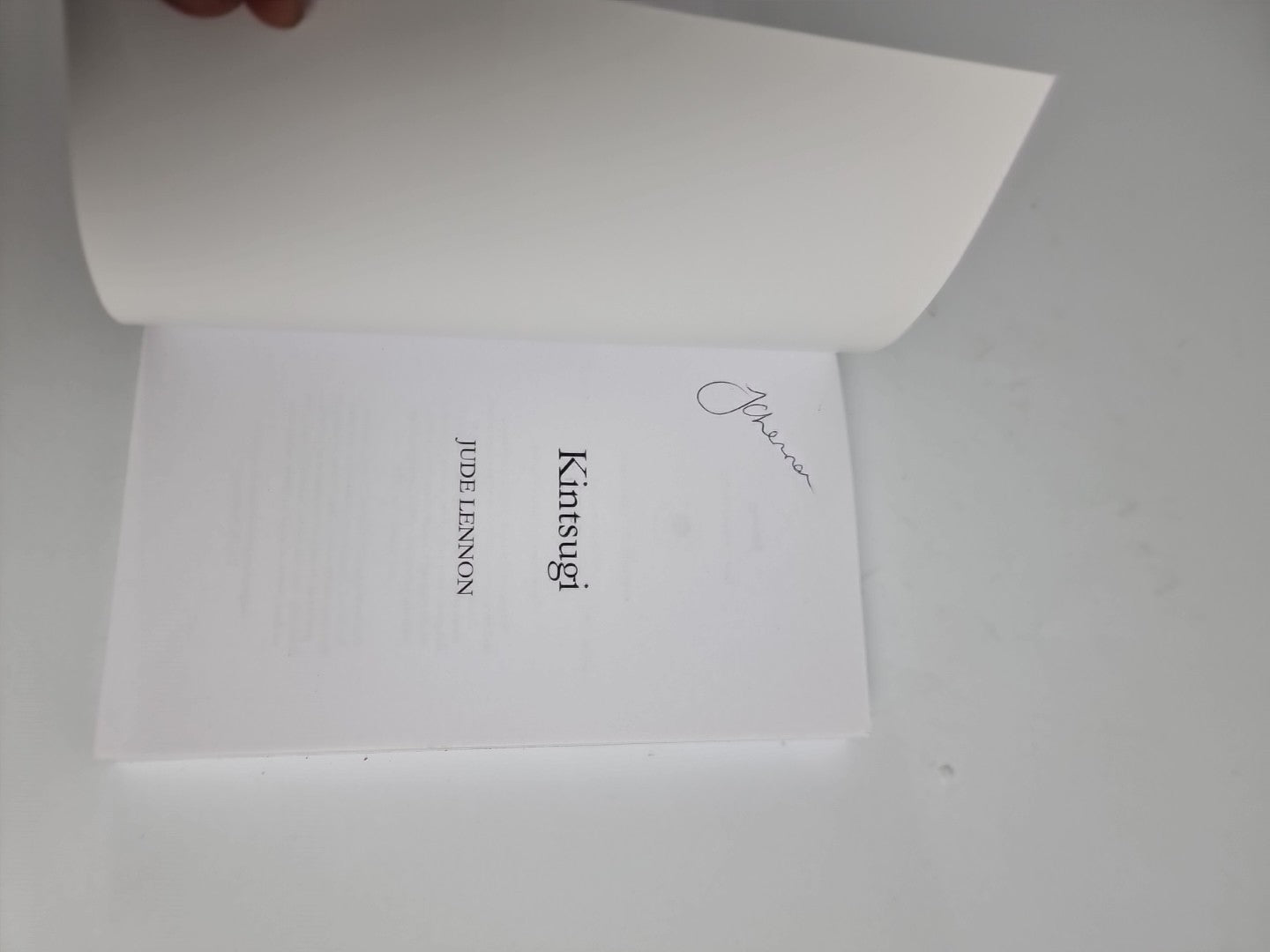 Kintsugi, Lennon, Miss Jude Paperback 1st Edition and Signed NEW