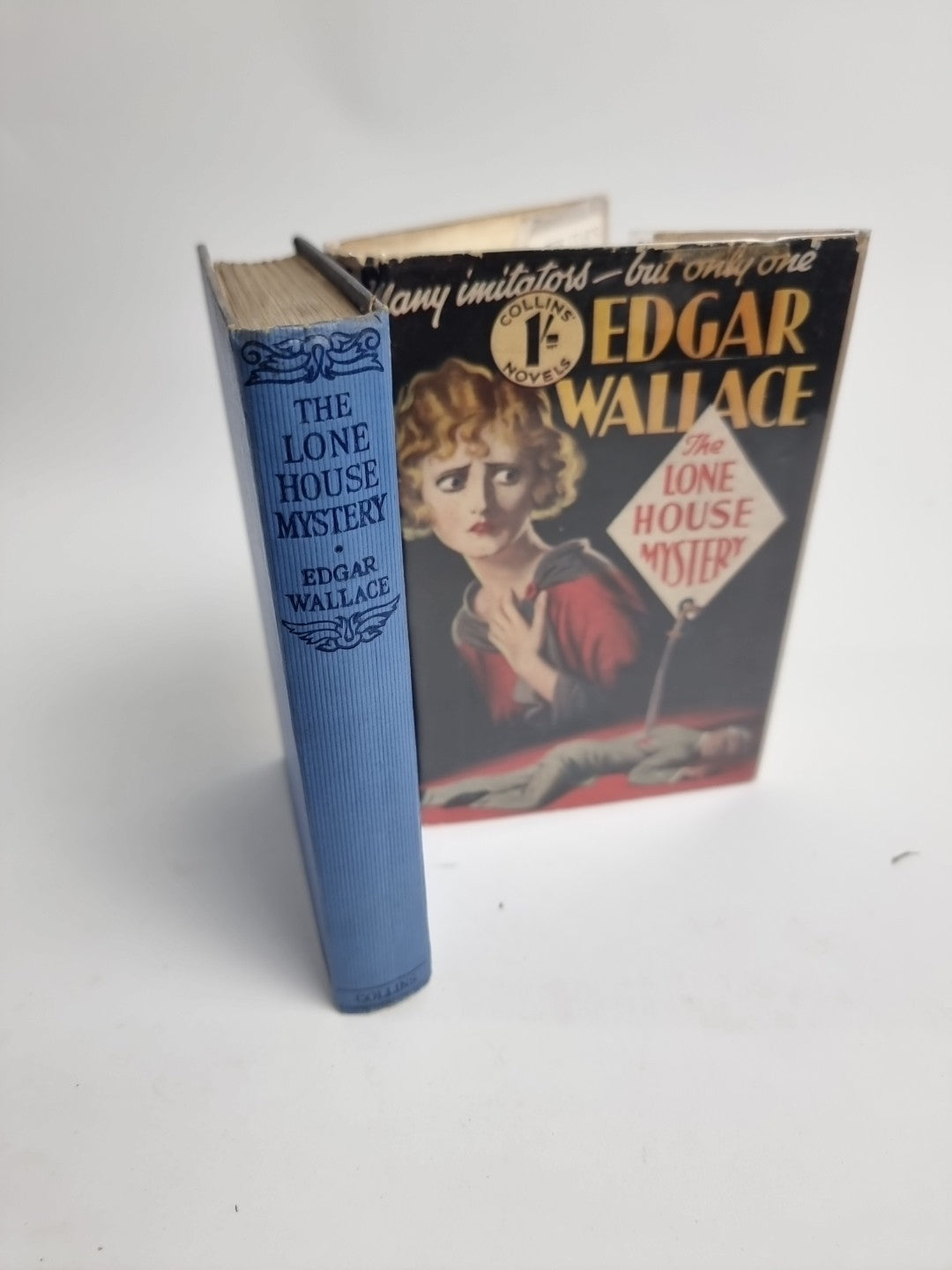 Edgar Wallace - The Lone House Mystery - 1929 Collins Pre First Edition Copy
