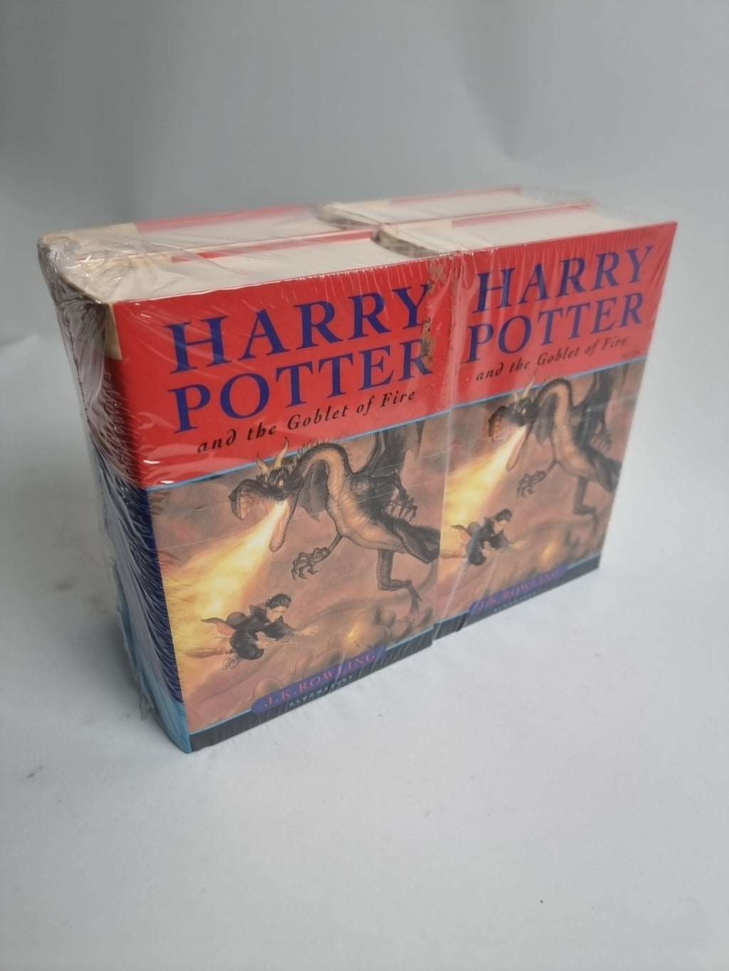 4 Copies of Harry Potter, Goblet of Fire NEW - OMNIA 1ST EDITON  -  With Error