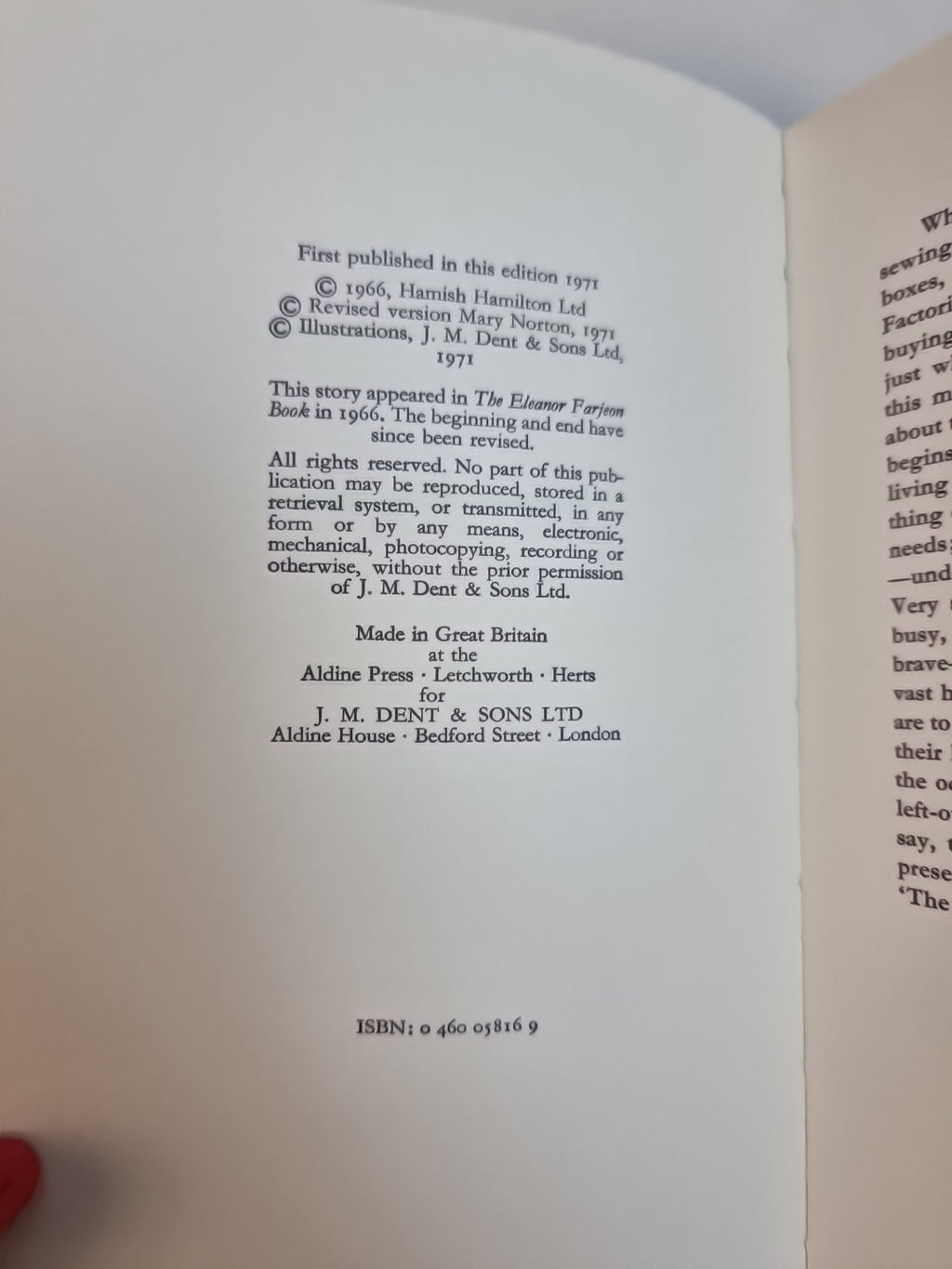 Poor Stainless, Mary Norton — First Edition, FINE