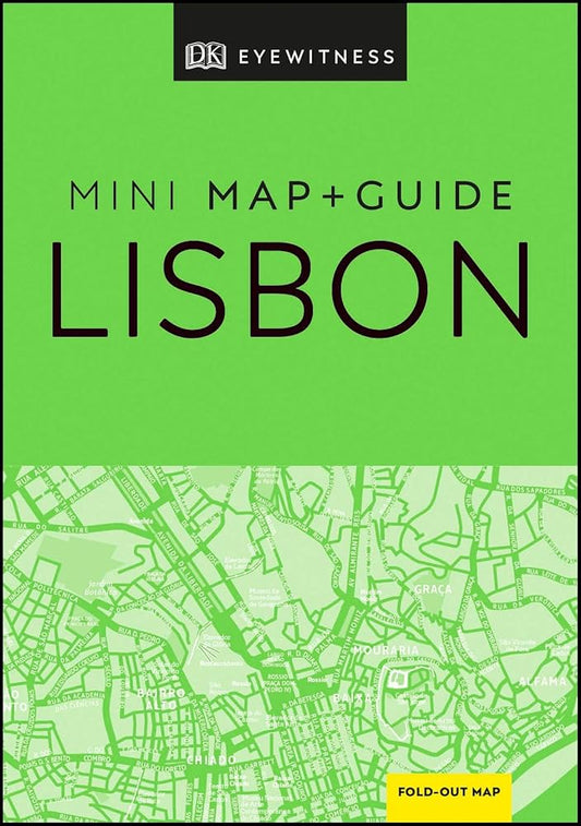 DK Eyewitness Lisbon Mini Map and Guide (Pocket Travel Guide) cover image