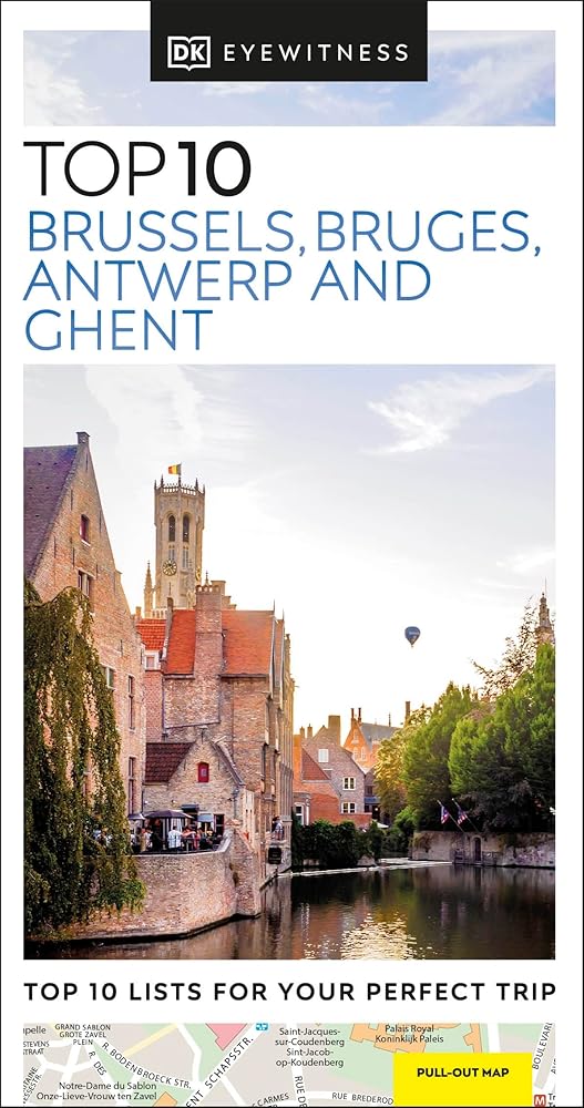 DK Top 10 Brussels, Bruges, Antwerp and Ghent (Pocket Travel Guide) cover image