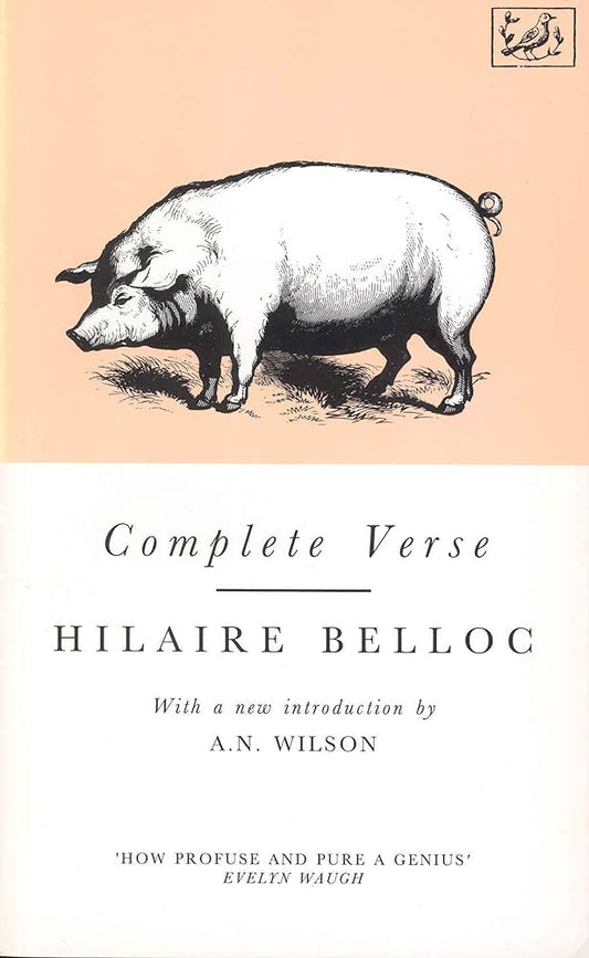 COMPLETE VERSE (BELLOC) cover image