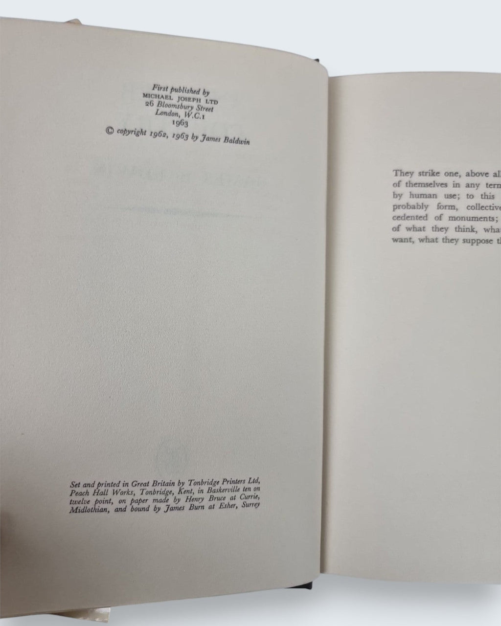 Another Country, James Baldwin - First UK Edition, RARE