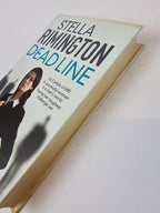 Dead Line Stella Rimington first edition vintage book tilt angled view