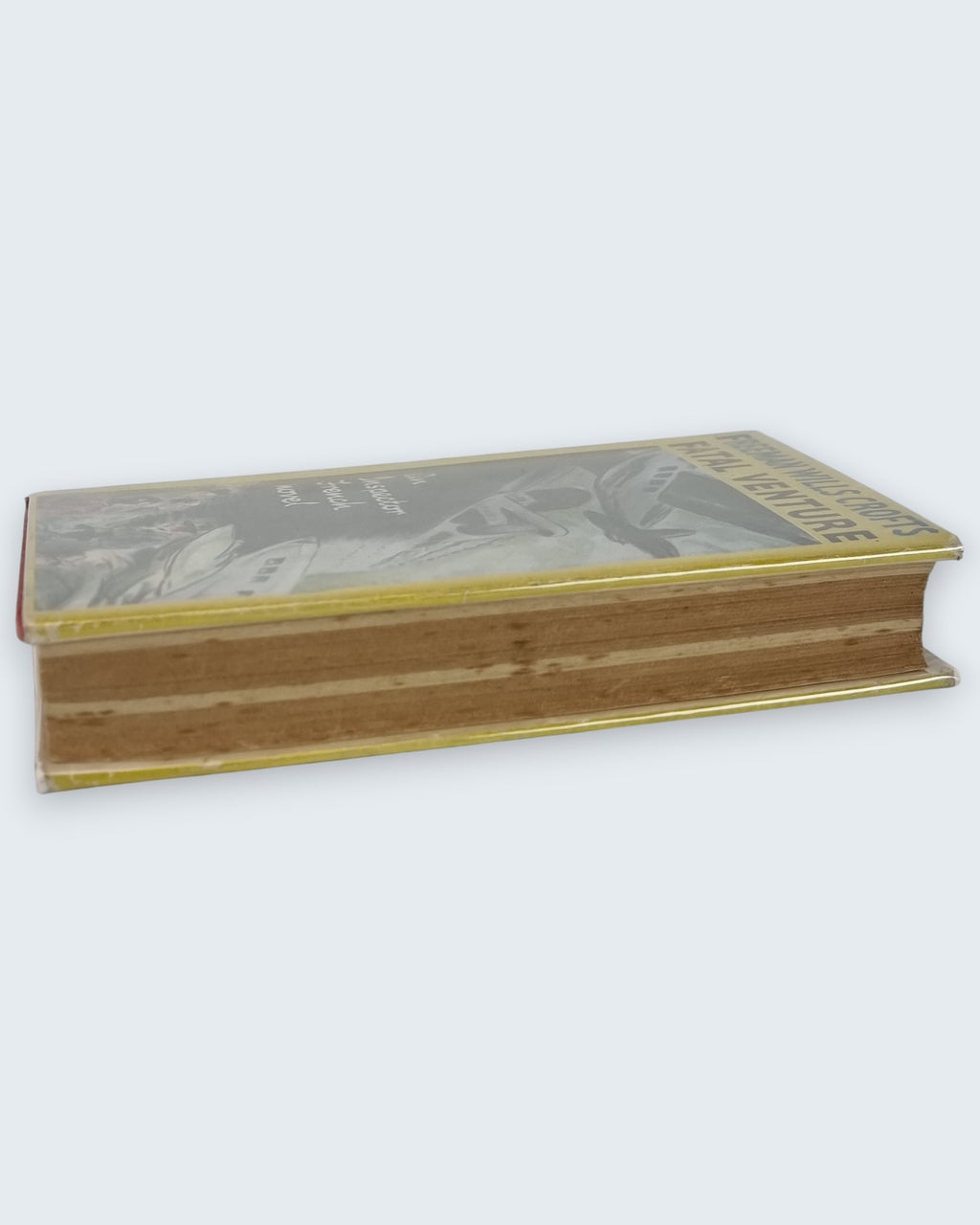 Fatal Venture Freeman Wills Crofts vintage book side angled view
