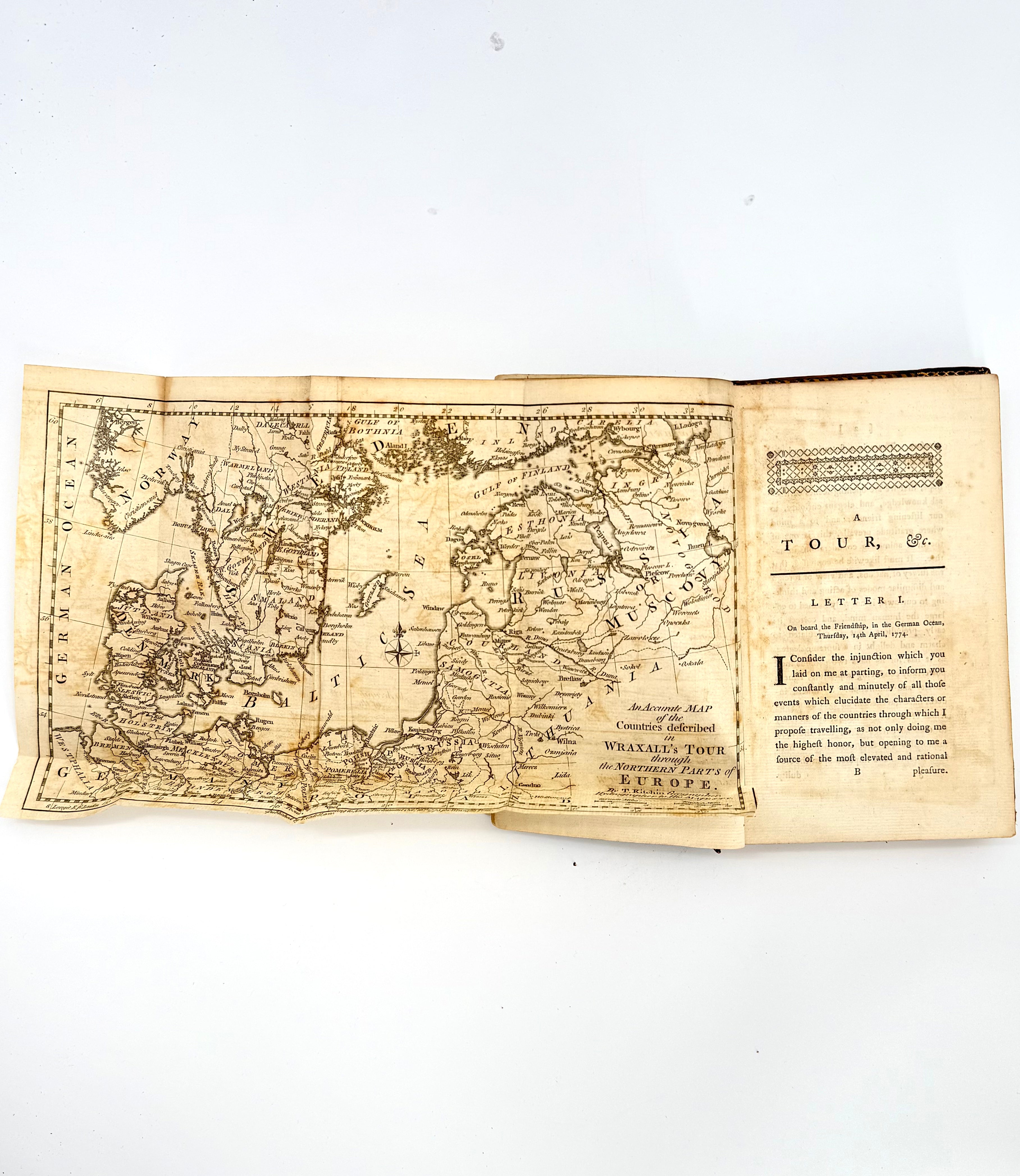 Wraxall's Northern Tour, Nathaniel William Wraxall — 3rd Edition