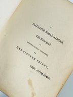 My Child-Life, M. Josephine — Presumed 1st Edition
