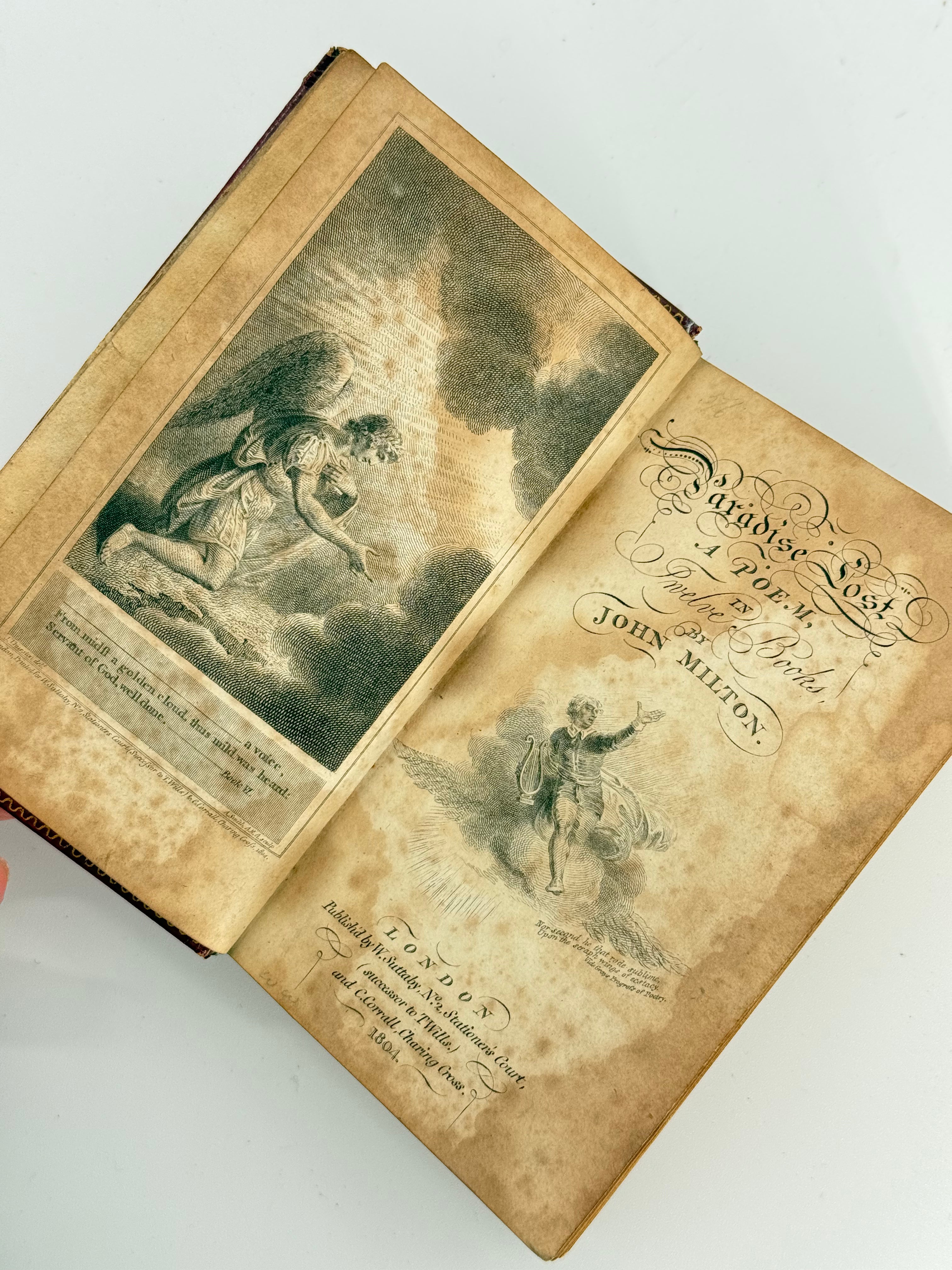 Paradise Lost: A Poem in Twelve Books, John Milton — Later Suttaby Edition