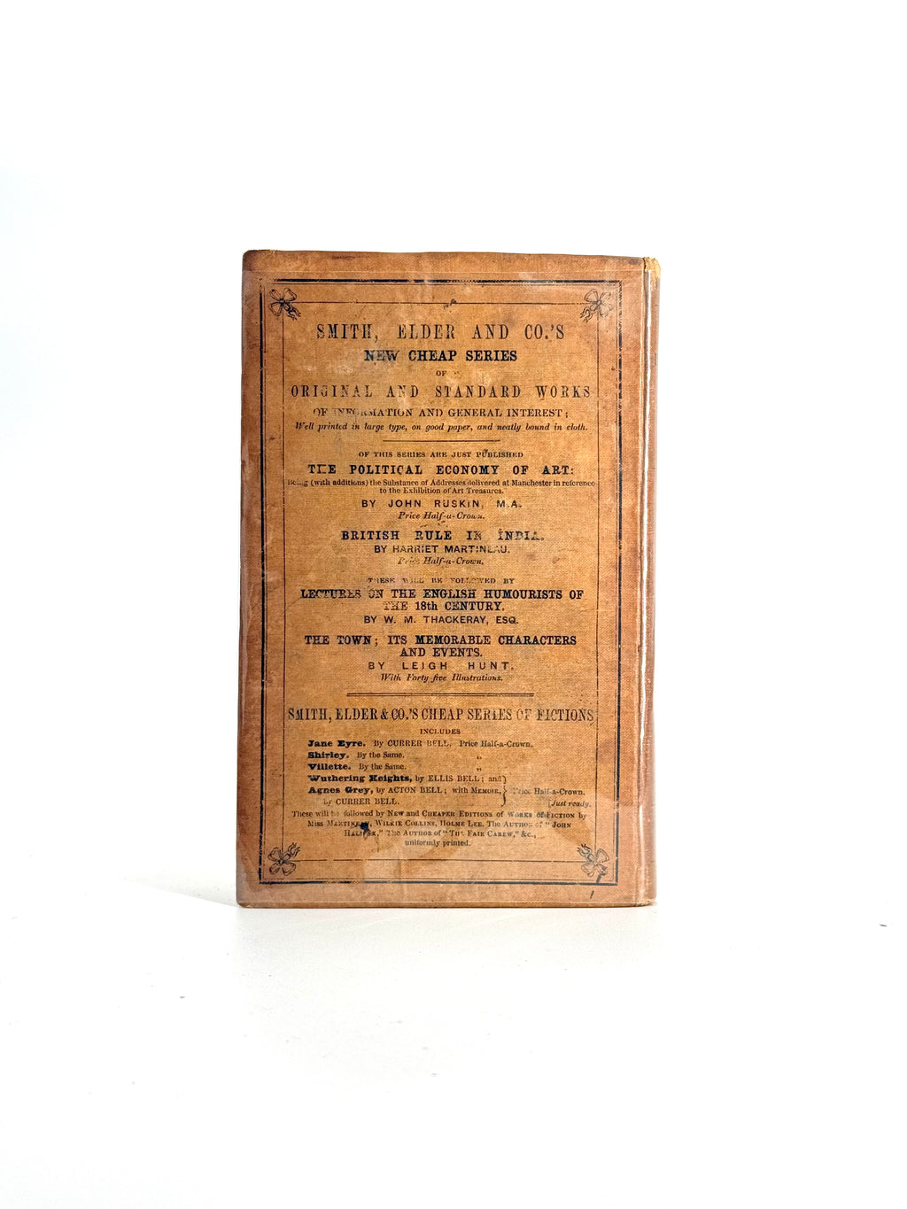 The Political Economy of Art, John Ruskin — 1st Edition