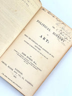 The Political Economy of Art, John Ruskin — 1st Edition