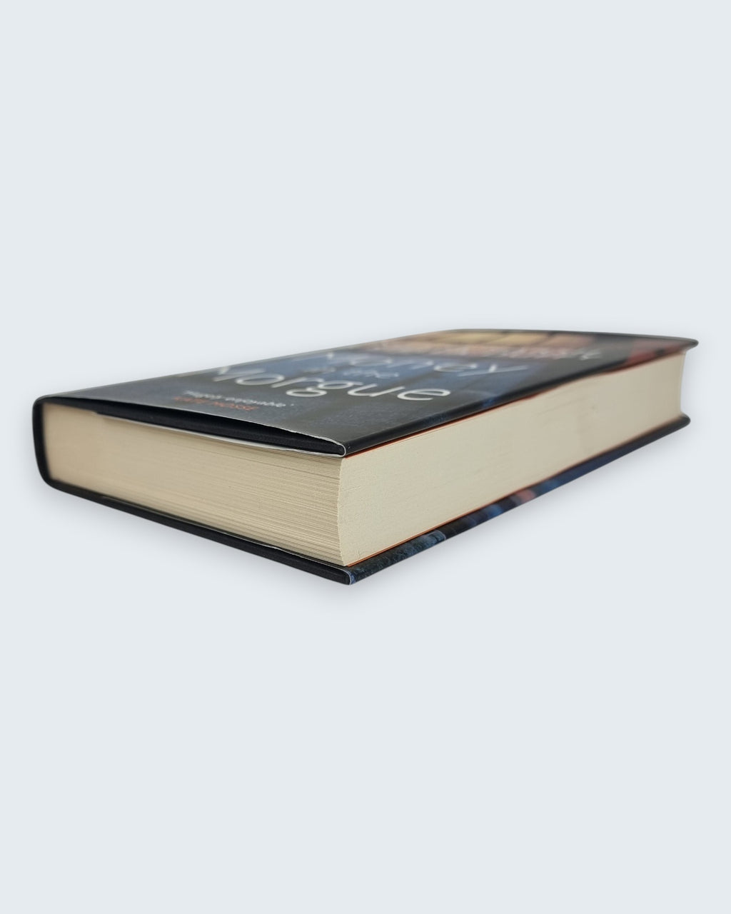 Money in the Morgue Ngaio Marsh and Stella Duffy first edition vintage book sideangled view