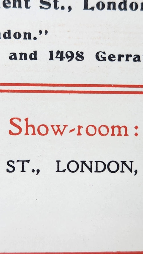 The New All-British Motor-Car, C. S. Rolls & Co. — 1st Edition (January 1905 First State)