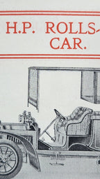 The New All-British Motor-Car, C. S. Rolls & Co. — 1st Edition (January 1905 First State)