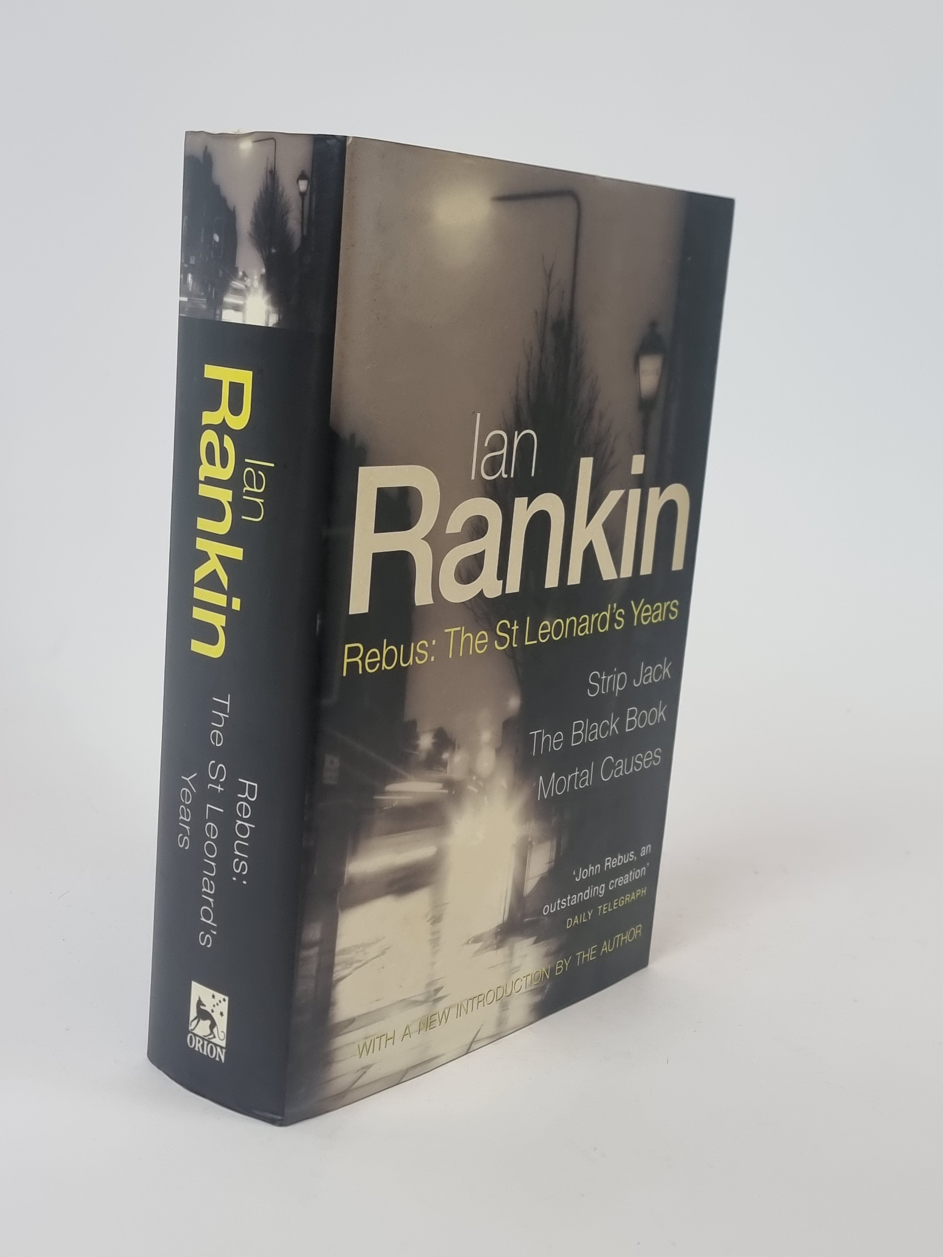 Rebus The St Leonards Years Ian Rankin vintage book cover