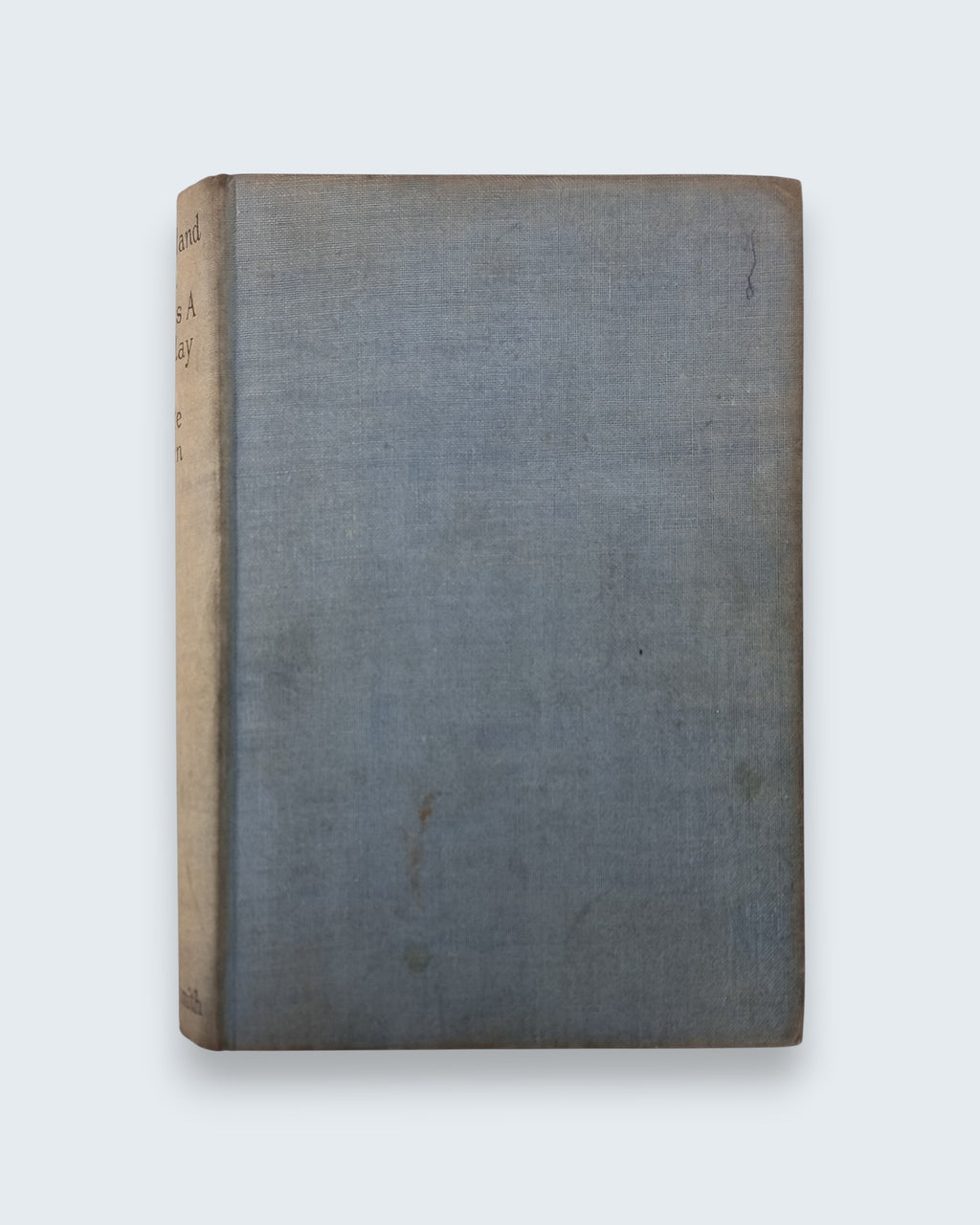 Scotland Yard Takes a Holiday Luke Allan first edition vintage book front view