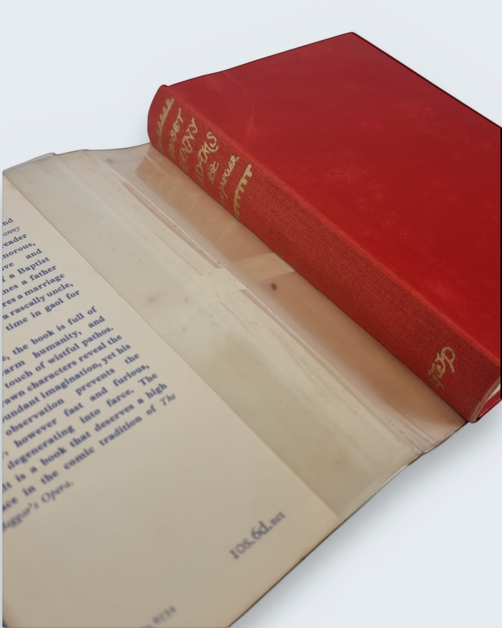 Sweet Fanny Adams C K Jaeger first edition vintage book spriral and hardcopy binding
